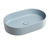 Ceramica Nova Element CN6048MHL Умывальник чаша накладная овальная, 60.8x38.5, цвет: серо-голубой матовый