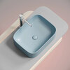 Ceramica Nova Element CN6052ML Умывальник чаша накладная прямоугольная, 50.5x38, цвет: голубой матовый