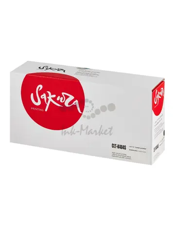 Картридж Sakura CLTK404S для Samsung SL-C430/SL-C480, черный, 1500 к.