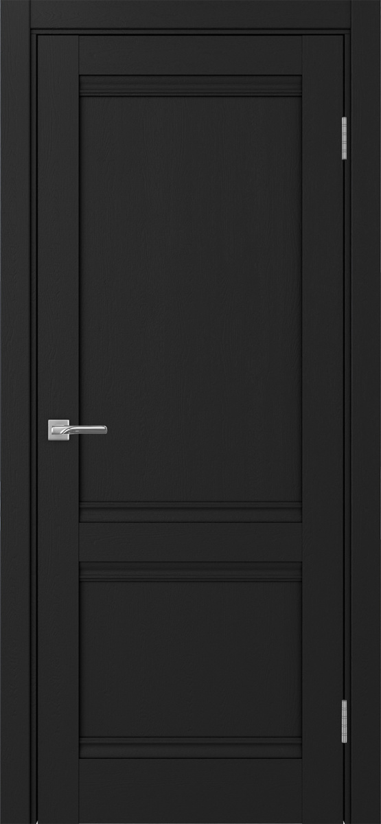 Дверь межкомнатная Оптима Порте Турин 502U.11, цвет антрацит, экошпон, глухая