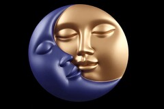 Силиконовый молд Два Светила Солнце и Луна