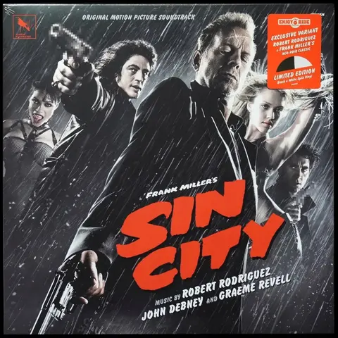 Виниловая пластинка. OST - Sin City (Black and White Split Vinyl) (Бамп)