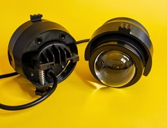 M-01 ПТФ Subaru Ближний, линзы (Subaru Forester SH5 (2007-2013)), светодиодные противотуманные фары, M-01 - 10035 (2 шт. / комплект)