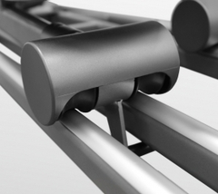 Переднеприводный эллиптический эргометр BRONZE GYM XR812 LC