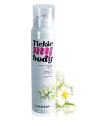 Массажная хрустящая пенка Tickle My Body Monoi с ароматом моной - 150 мл. - 