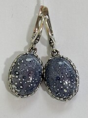Бенуа (серьги из серебра)