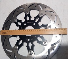 Диск тормозной задний на Harley Davidson SPORTSTER, DYNA, SOFTAIL / плавающий