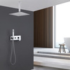 Abber AF8221 Душевая система Abber Daheim AF8221 скрытого монтажа без излива, хром