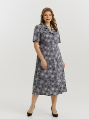 4536 Халат на пуговицах