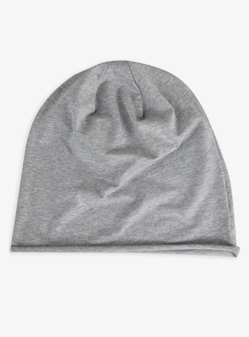 Картинка шапка-бини Skully Wear DDM-333 light heather grey - 6