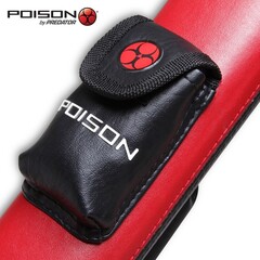 Тубус Poison Armor 1x1 красный/чёрный