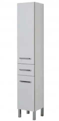 Aquanet 189246 Пенал Сиена 35 L б/к напольный цв.белый (189246)