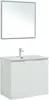 Aquanet 274112 Тумба с раковиной Алвита new 80 подвесная 2 дв.цв.белый матовый (274112)