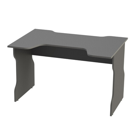 Стол компьютерный Вардиг К1, 120*75*82 см, антрацит/серебристый