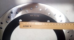 Диск тормозной задний на Honda GL GOLD WING 1500 90-00