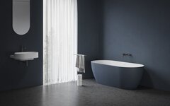 Ravak CD21400000 Ванна FREEDOM O TEC отдельностоящая 1700 х 770 СИНЯЯ (слив-перелив - БЕЛЫЙ) фото