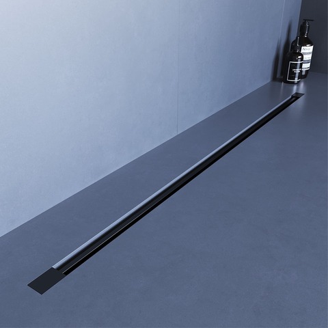 RGW 76215060-04 Душевой трап RGW SDR-50B-60 щелевой 600 Черный ? 50 мм сифон + ножки