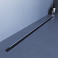 RGW 76215060-04 Душевой трап RGW SDR-50B-60 щелевой 600 Черный ? 50 мм сифон + ножки фото