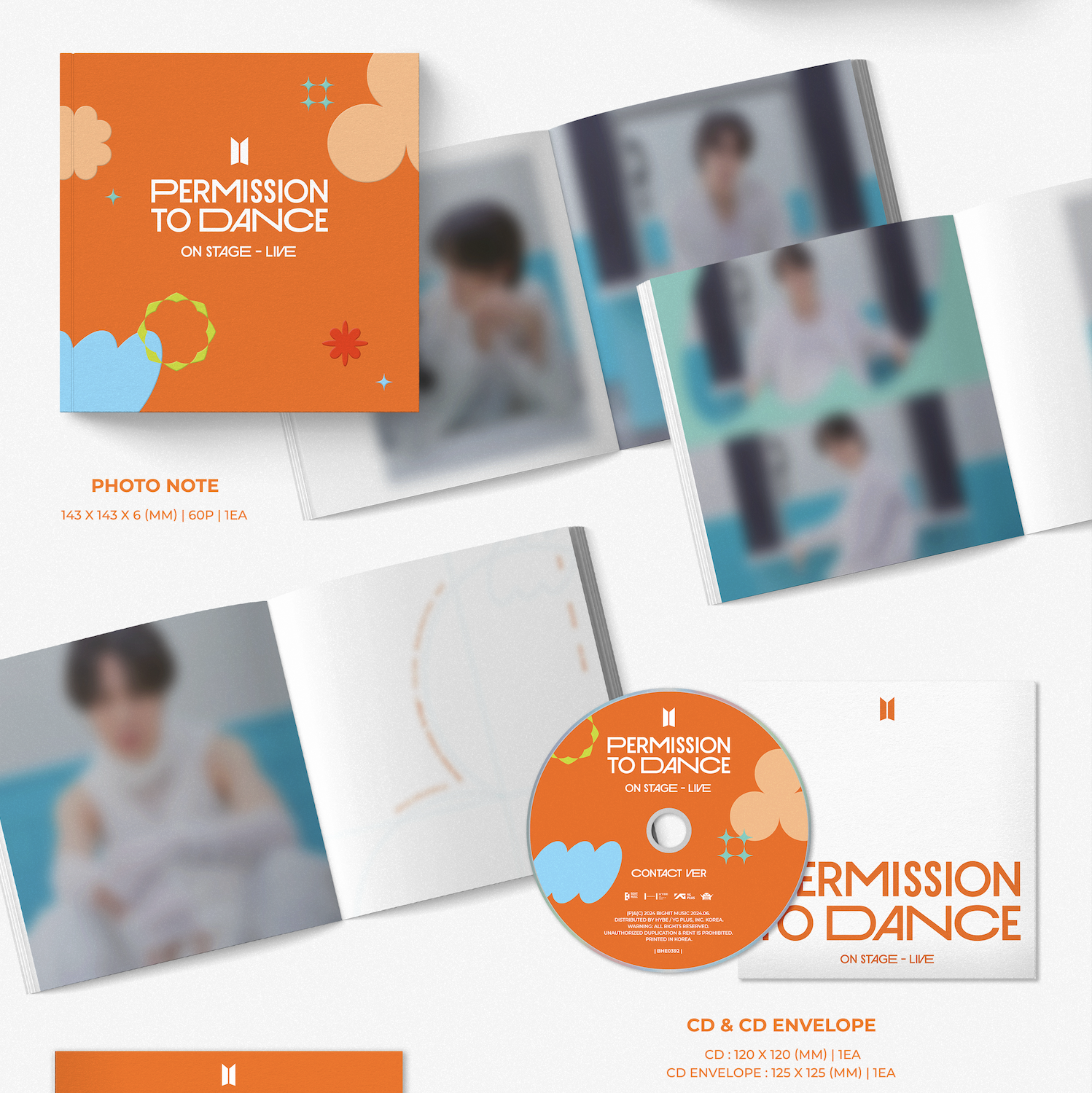 Купить Альбом BTS - PERMISSION TO DANCE ON STAGE - LIVE | Stars