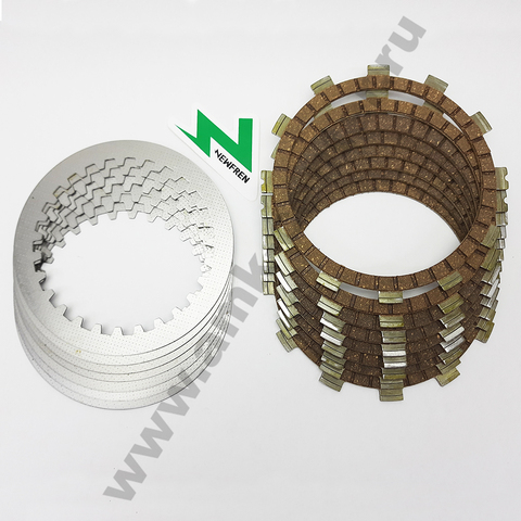 F1838AC Комплект дисков сцепления NEWFREN OE-Standard YAMAHA XTZ TENERE, YFM660R RAPTOR (FCS0223/2)