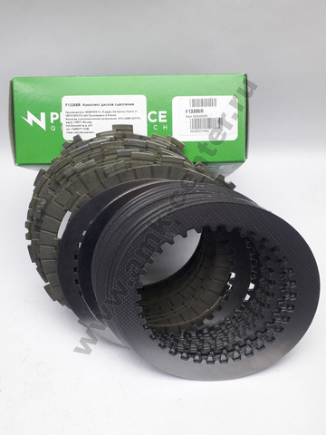 F1339SR Комплект дисков сцепления мото (фрикционные + металлические) (FCS1321/3)  NEWFREN