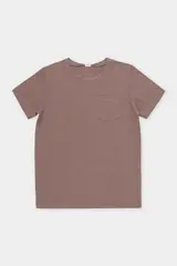 фуфайка  для мальчика  К 302299/коричневый меланж