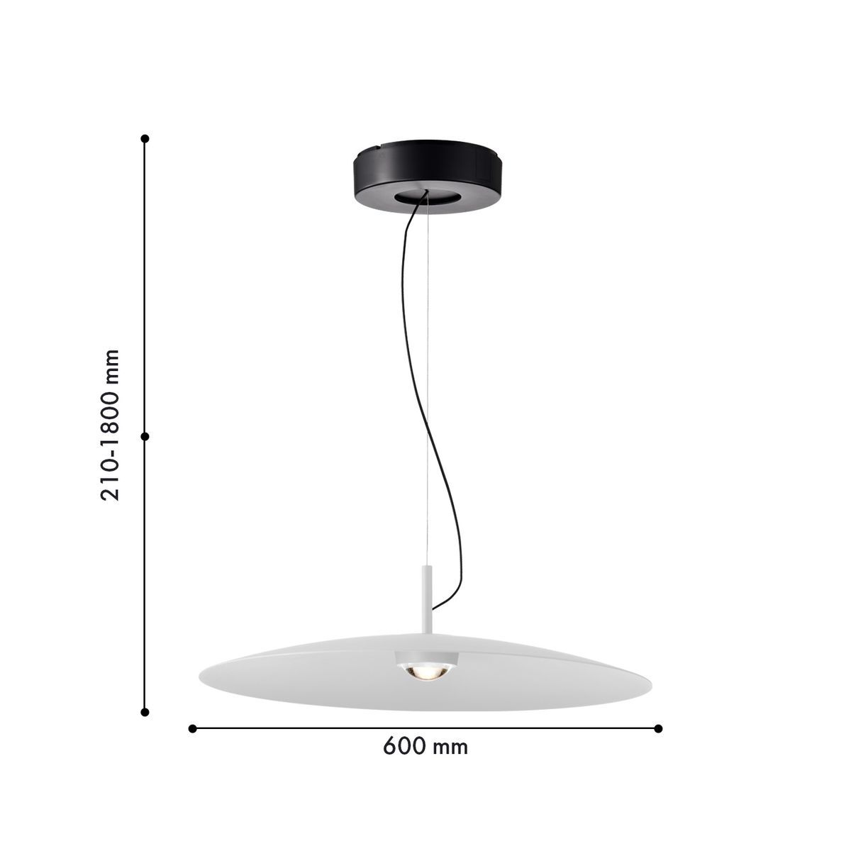 Подвесной светодиодный светильник Favourite Lars 4410-2P