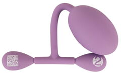 Сиреневый тренажер мыщц тазового дна Vaginal Trainer - 