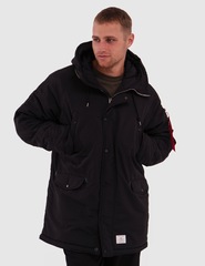 Парка Alpha Industries N-3B Altitude Mod Black (Черная)