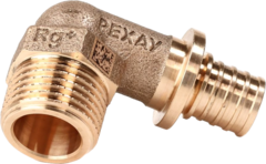 Угольник-переходник РЕХАУ с наружной резьбой 16-R 1/2 RX+