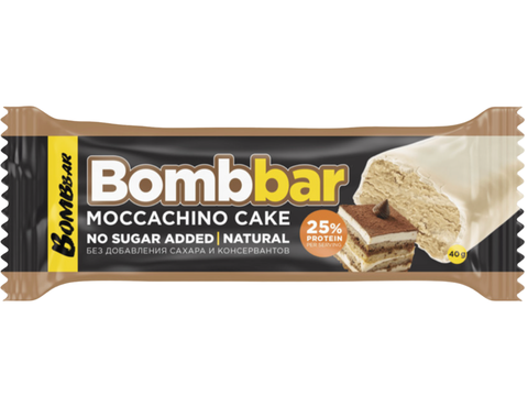 ТМ Бомббар Батончик глазированный Торт Моккачино 40гр