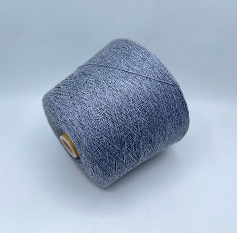 Loro Piana (пр.Италия) art-Selia 2/13 650м/100гр,40% Шелк,30% Кашемир, 30%Хлопок,цвет-Серый с синим оттенком, арт.36178