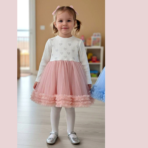 Платье нарядное д (3-6) 251111-LR5059