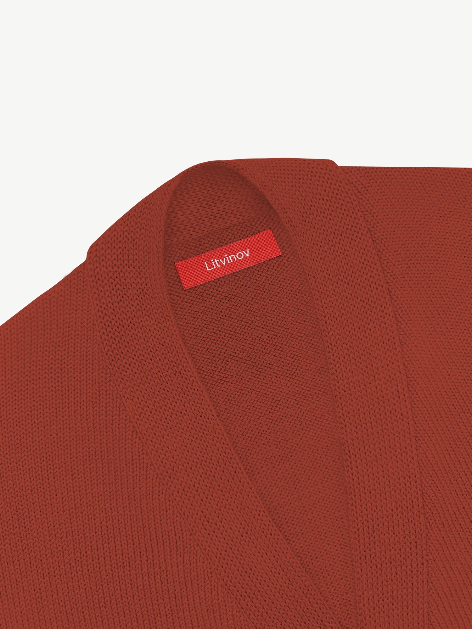 Кардиган с пуговицами из экохлопка