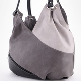 Сумка Саломея 101 мульти итальянский серо-черный