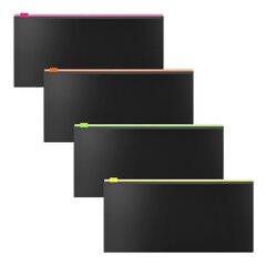 
          ZIP-LOCK пакет на молнии 254*130 мм, Erich Krause, А5, 180 мкм, непрозрачный, ассорти, "Matt Accent, Travel"