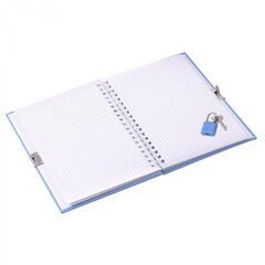 
          Блокнот 13,0 см * 18,0 см , гребень, Alingar, ламинация, замочек, 50 л., клетка, "Дино", ассорти