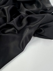 Вискозный атлас, Черный
