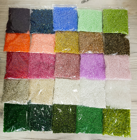 Набор рубки №1 2,5кг (25цветов по 100гр)