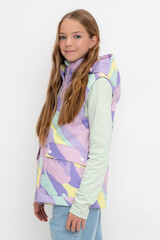 жилет  для девочки  ВК 35017/н/1 ГР (128-152)