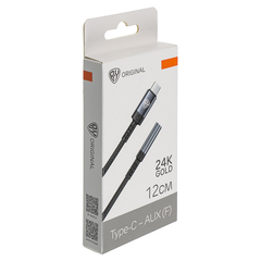 Переходник TypeС-AUX, 3.5мм mini jack BY