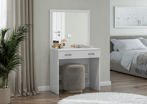 столик туалетный РОНДА СТ-01 (белое дерево)