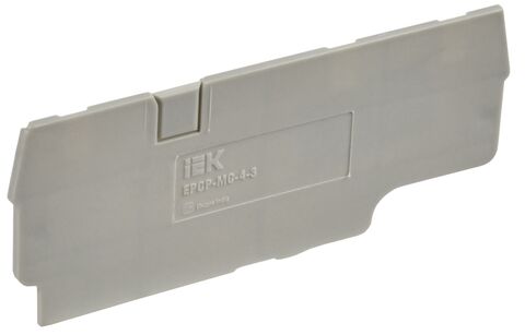 ARMAFIX Заглушка клемм CP/CX-MC 3 вывода 4мм2 серая IEK