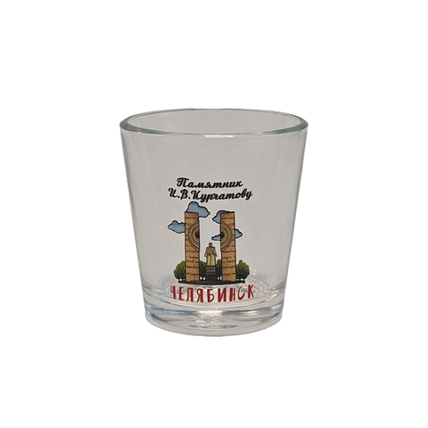 Урал Сувенир - Челябинск набор рюмок 6 шт №0001 Виды города