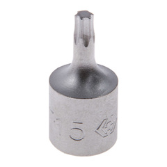 KING TONY (201315X) Насадка (бита) торцевая 1/4", L = 25 мм, TORX, T15