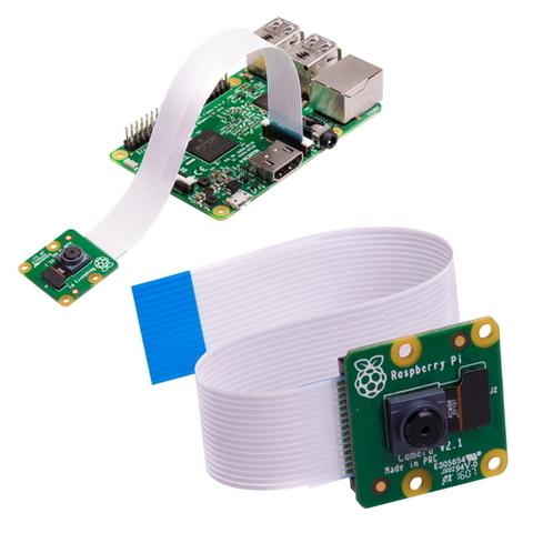 Raspberry Pi Камера Camera Module v2 Retail, Sony IMX219 8-megapixel sensor, Supports 1080p30, 720p60 and VGA90 video modes, Cable 15 cm, Compatible with Raspberry Pi 1, 2, and 3 (RASP2036)(913-2664) (370240) (442112)