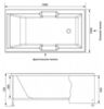 Aquanet 145088 Панель боковая VEGA 100 (145088)