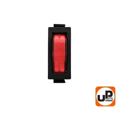 Выключатель UNITED PARTS KCD1, 250В, 15А, 2 контакта, зажигания генератора (30х13.5х30.5мм) (90-1353)