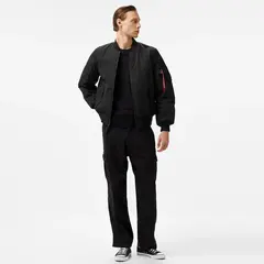 Бомбер Alpha Industries MA-1 Reversible Onion Quilted Black (Черный)