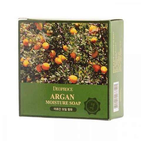 Deoproce Soap Argan - Мыло с аргановым маслом